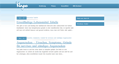 Desktop Screenshot of klypo.de